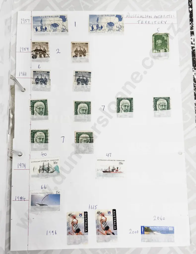 Australia 1913 to 1981 singles and small multiples Image 1++
