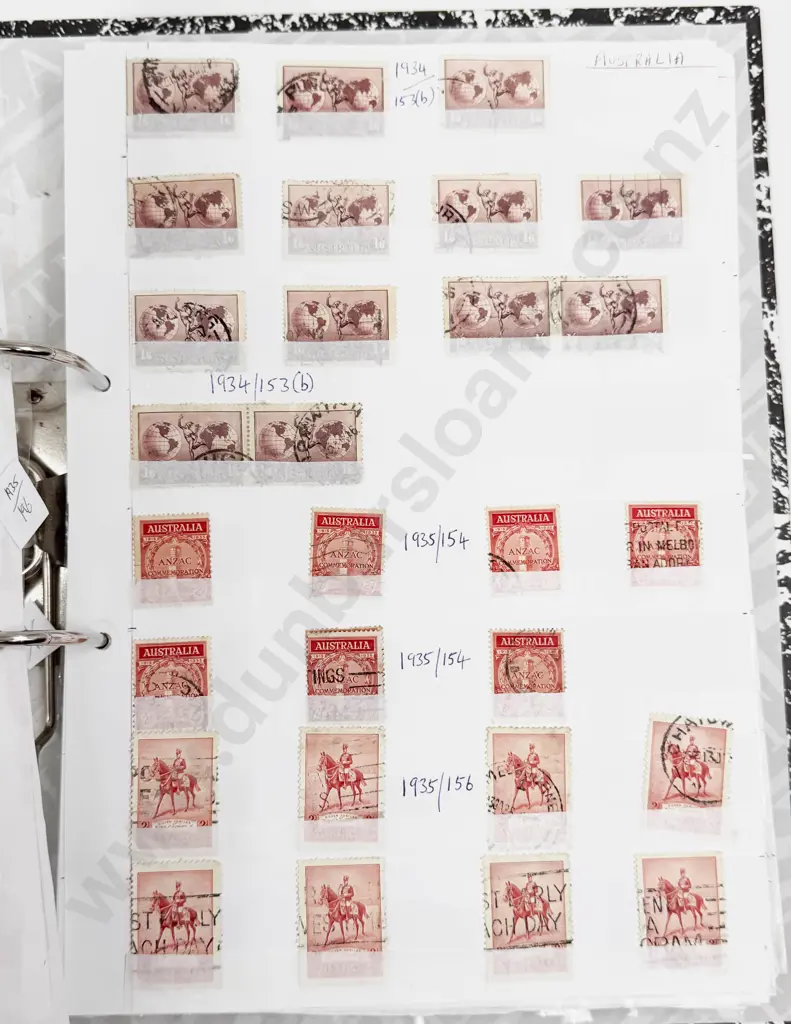 Australia 1913 to 1981 singles and small multiples Image 1++