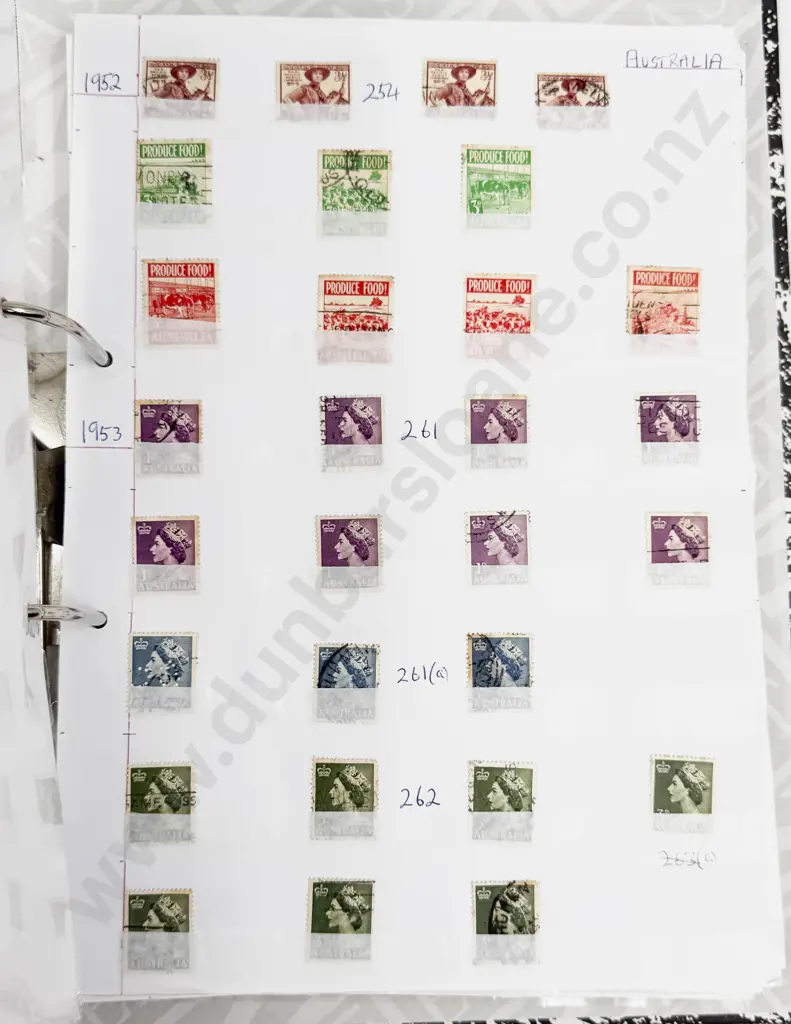 Australia 1913 to 1981 singles and small multiples Image 1++