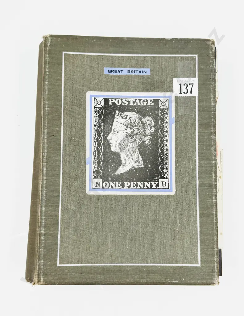 Gt Britain Vintage Album Pre-Stamp Stamps 1823 - 1843 Early Victoria Postage Stamps 1858 to 1941 Image 1++