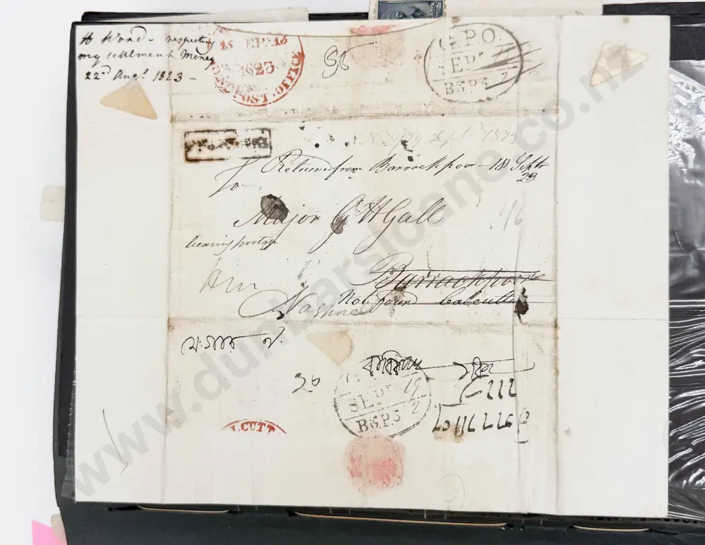 Gt Britain Vintage Album Pre-Stamp Stamps 1823 - 1843 Early Victoria Postage Stamps 1858 to 1941 Image 1++