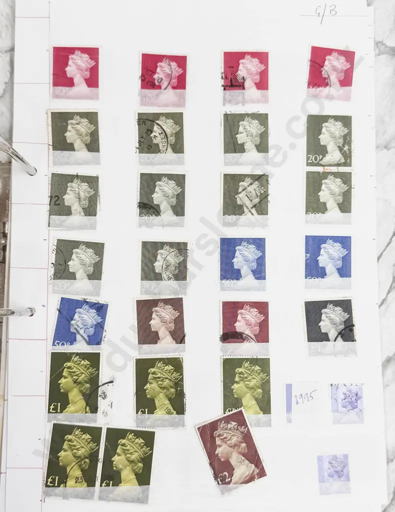 Gt Britain Multiple Singles 1935 - 1992 Image 1++