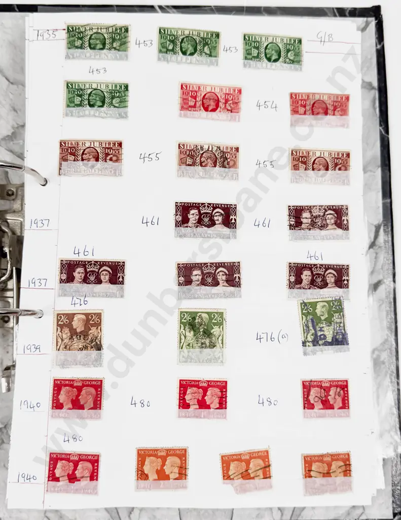 Gt Britain Multiple Singles 1935 - 1992 Image 1++