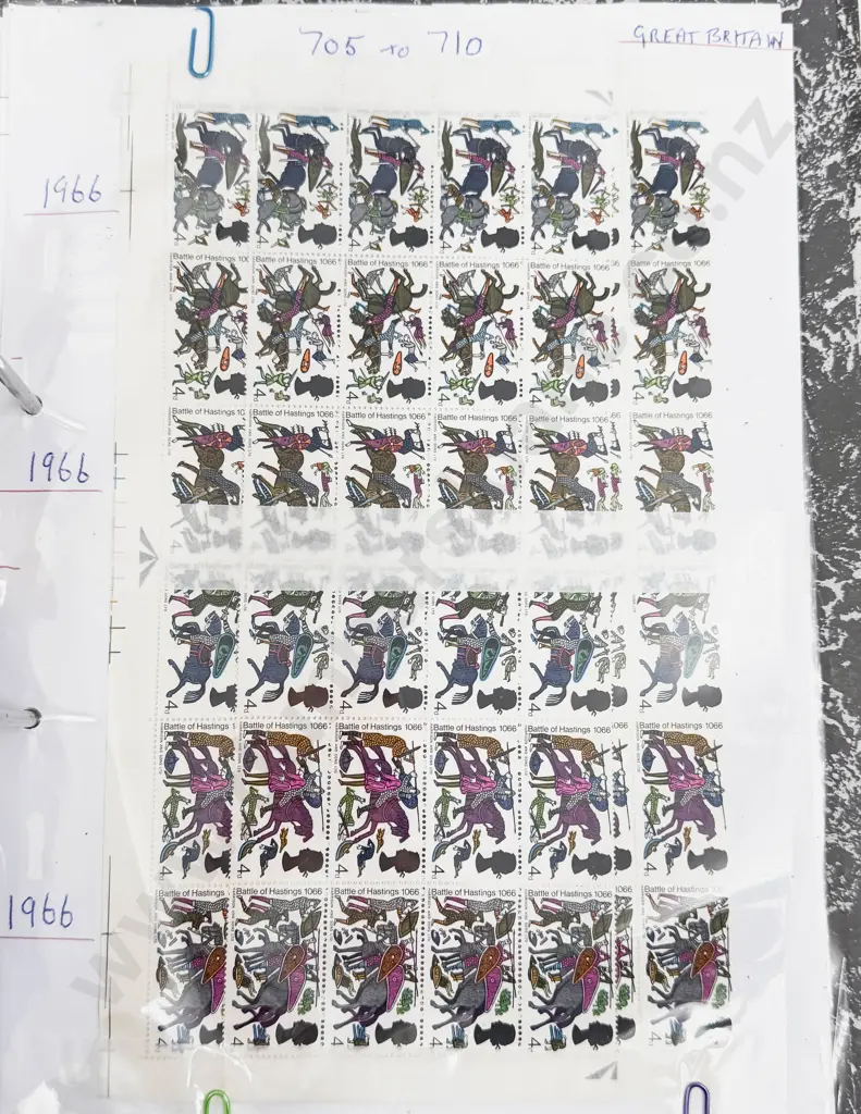 Gt Britain Mint Small to Larger Blocks 1946 - 1949 - 1952 to 1968 Image 1++