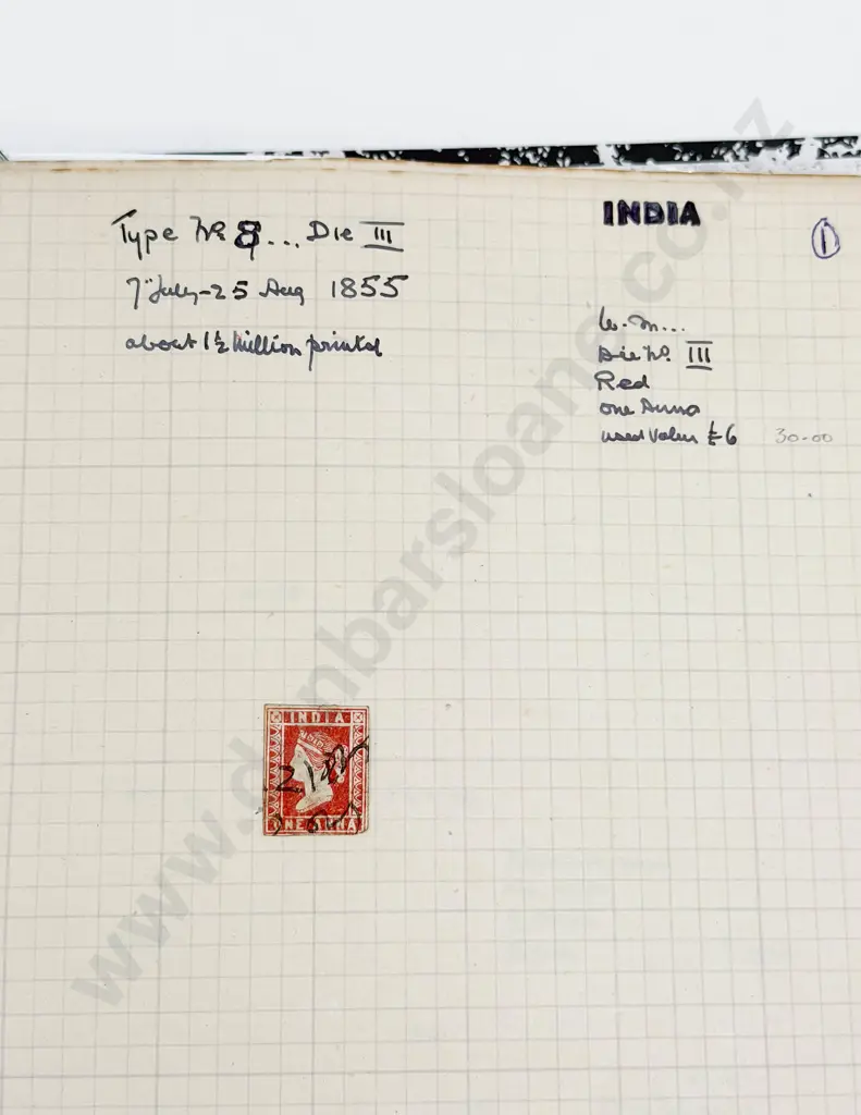 India Vintage Study Collection Singles and Small Multiples 1855 - 1936 Image 1++
