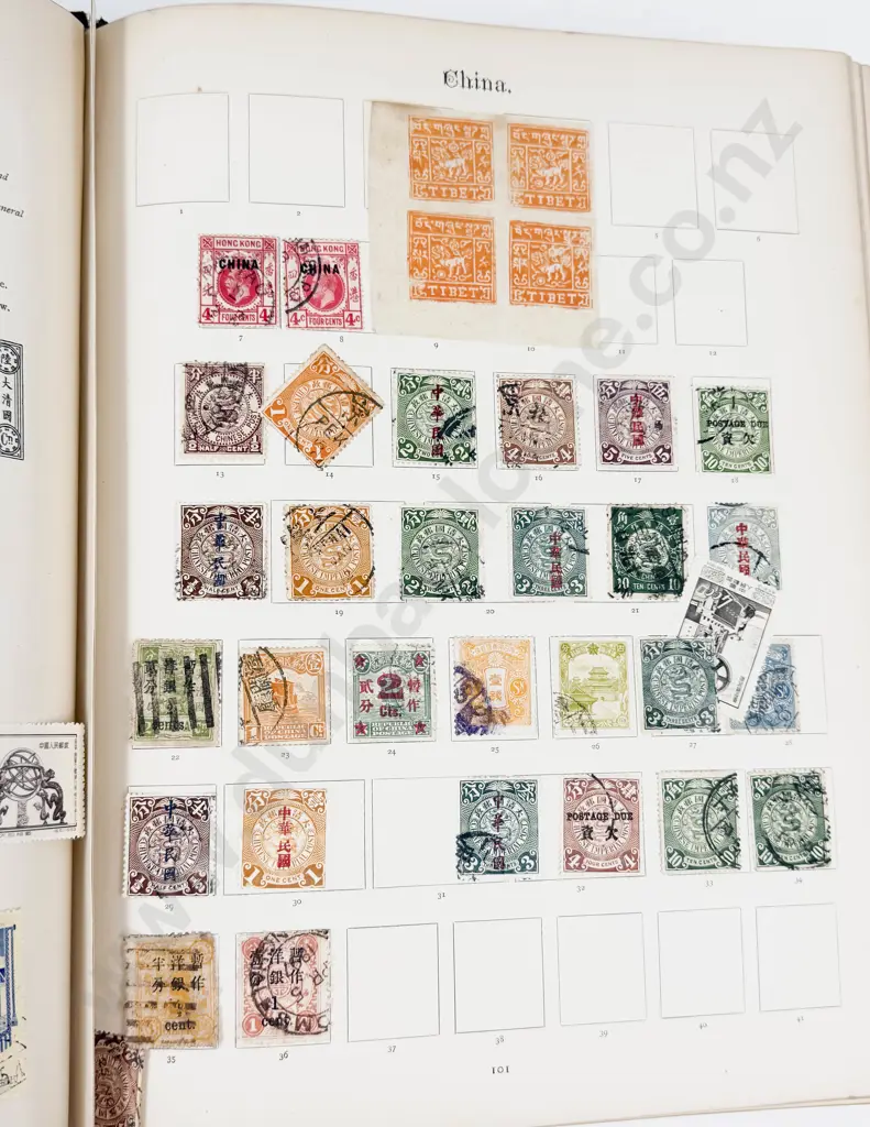 C1900 Stanley Gibbons 'The Imperial Postage Stamp Album' Image 1++