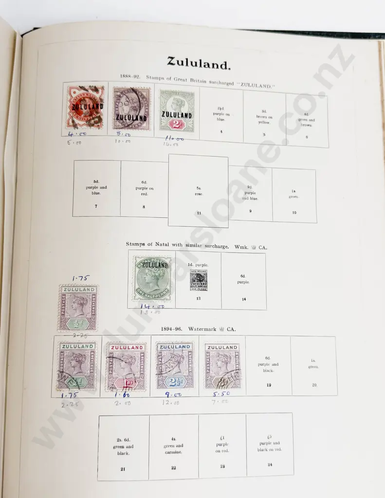 C1900 The Standard Postage Stamp Album Part I British Empire Image 1++