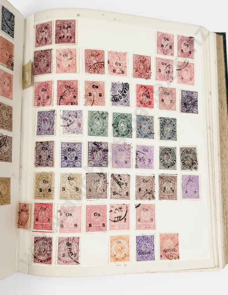 C1900 The Standard Postage Stamp Album Part I British Empire Image 1++