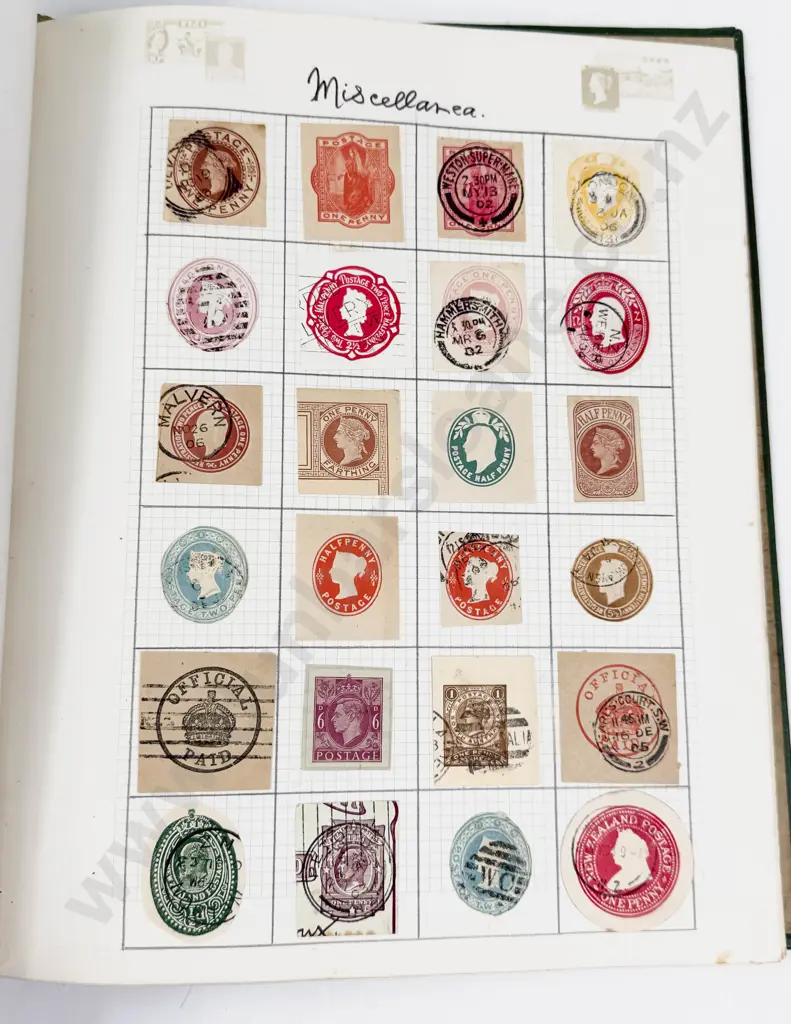 Tower (Loose Sheet) Stamp Album Great Britain Stamps Image 1++