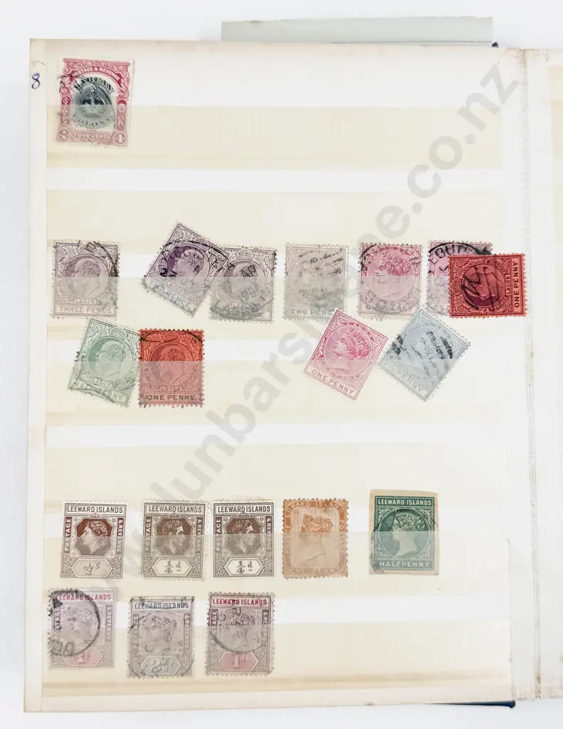 Vintage Small World Stock Book Album with Three Pocket Albums Victoria and Early C20th Stamps Image 1++