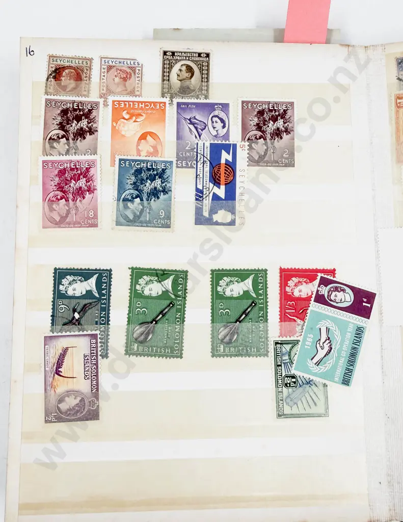 Vintage Small World Stock Book Album with Three Pocket Albums Victoria and Early C20th Stamps Image 1++
