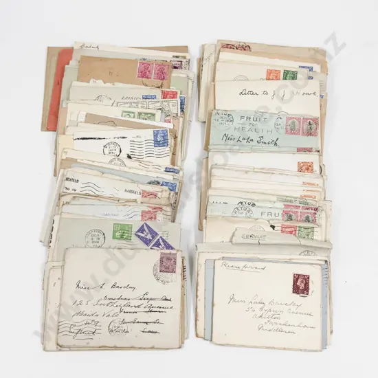 Bundle Qty Vintage C1920's - 1940's International Postal Histories