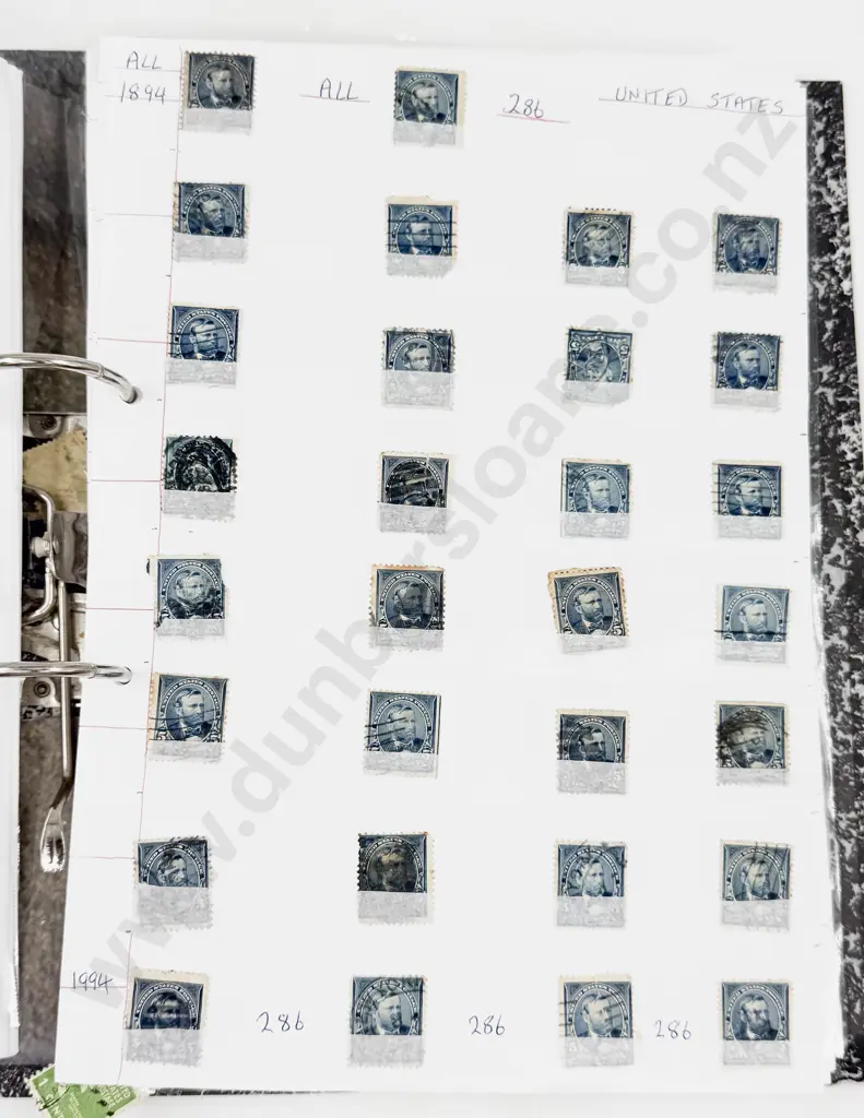 USA Stamps 1857 - 1960 Singles and Page Multiples Image 1++