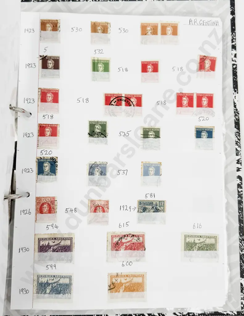 World Vintage Stamps Aden - Afghanistan - Albania - Algeria - Antigua - Argentina - Austria Image 1++