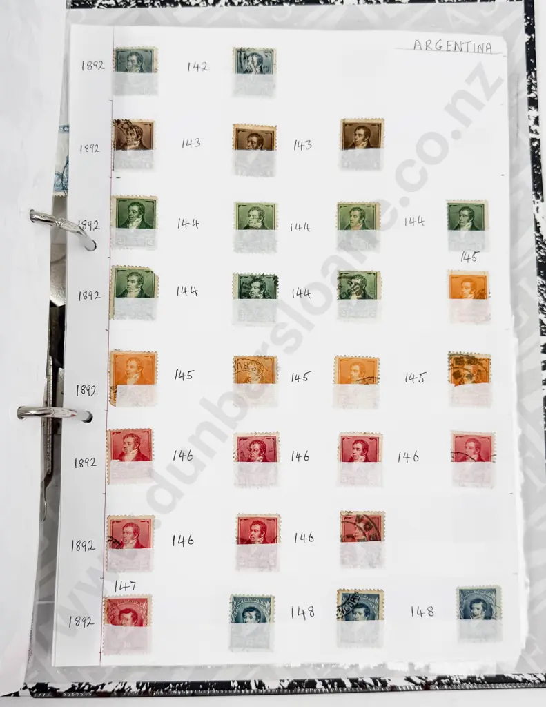 World Vintage Stamps Aden - Afghanistan - Albania - Algeria - Antigua - Argentina - Austria Image 1++