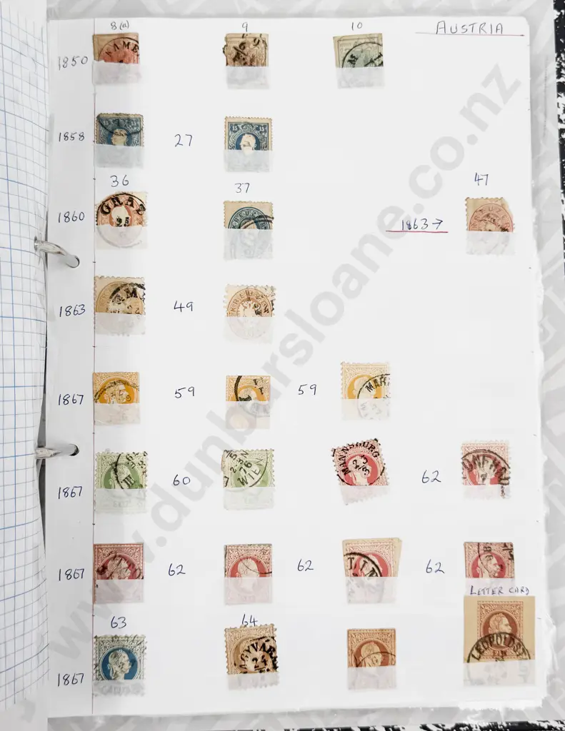 World Vintage Stamps Aden - Afghanistan - Albania - Algeria - Antigua - Argentina - Austria Image 1++