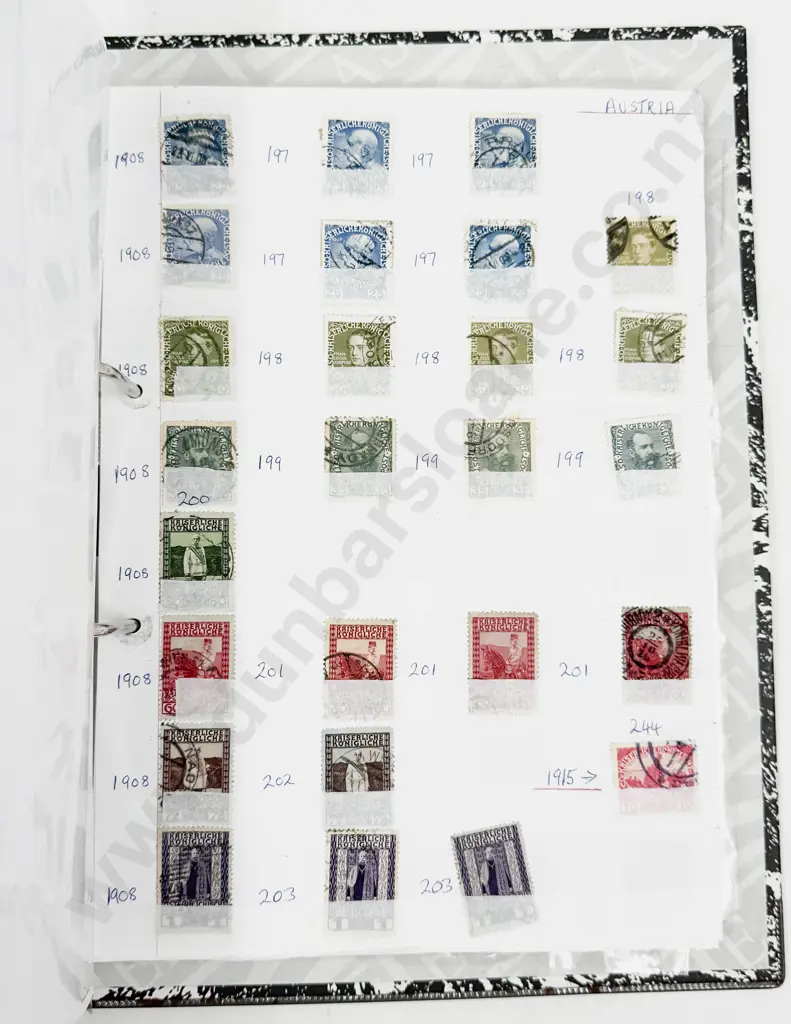 World Vintage Stamps Aden - Afghanistan - Albania - Algeria - Antigua - Argentina - Austria Image 1++