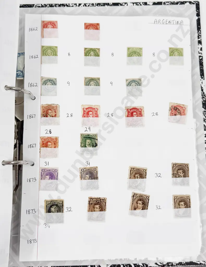 World Vintage Stamps Aden - Afghanistan - Albania - Algeria - Antigua - Argentina - Austria Image 1++