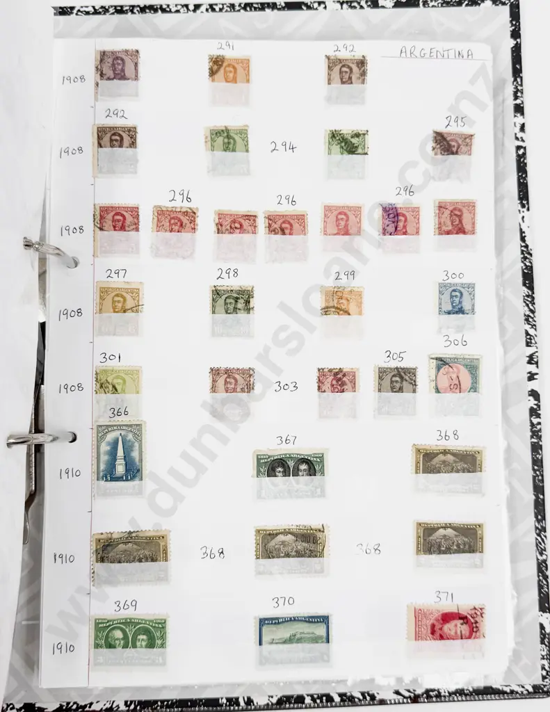 World Vintage Stamps Aden - Afghanistan - Albania - Algeria - Antigua - Argentina - Austria Image 1++