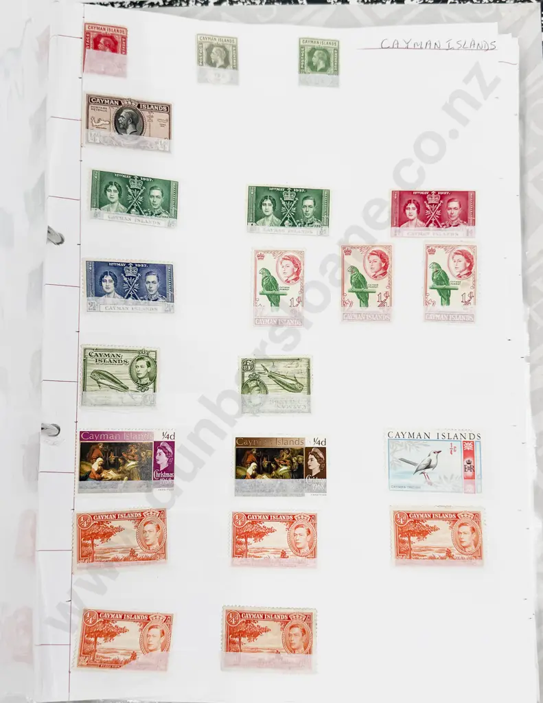 World Vintage Stamps Cameroon - Canada - Cayman Islands - Ceylon Image 1++