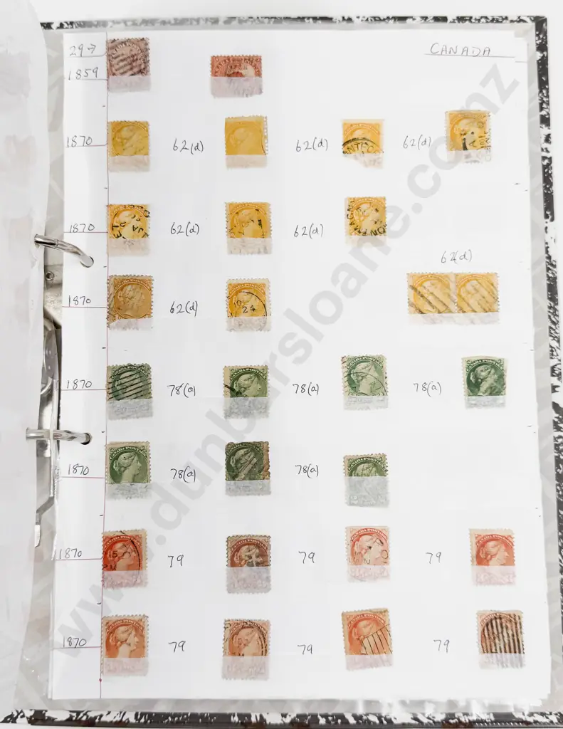 World Vintage Stamps Cameroon - Canada - Cayman Islands - Ceylon Image 1++