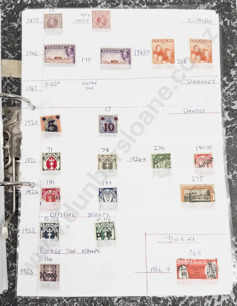 World Vintage Stamps Czechoslovakia - Dominica - Denmark - Egypt - El Salvador - Estonia - also Image 1++