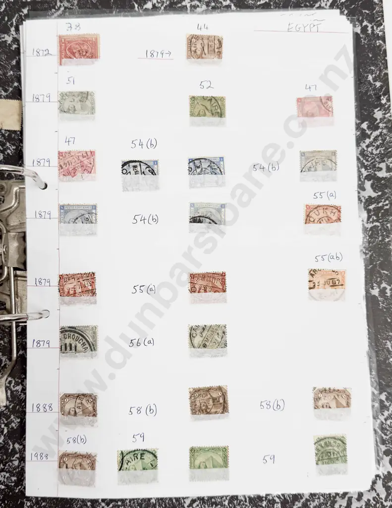 World Vintage Stamps Czechoslovakia - Dominica - Denmark - Egypt - El Salvador - Estonia - also Image 1++