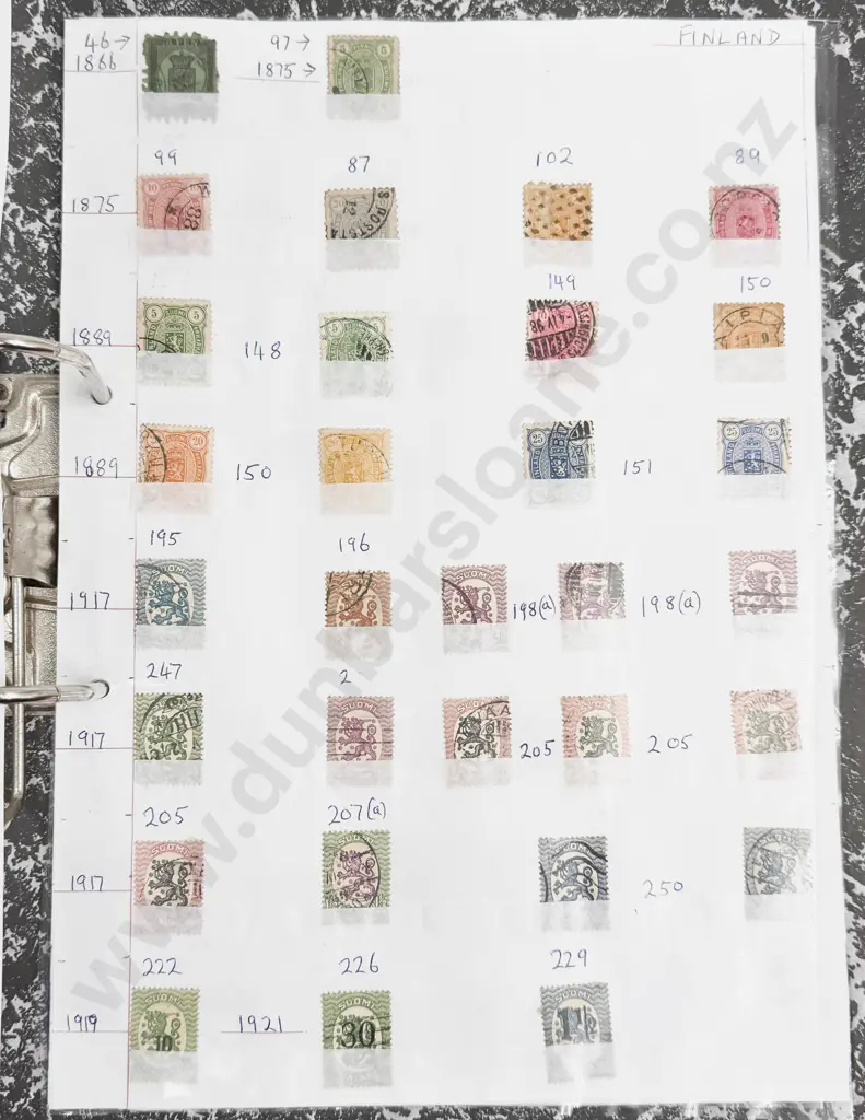 World Vintage Stamps Czechoslovakia - Dominica - Denmark - Egypt - El Salvador - Estonia - also Image 1++