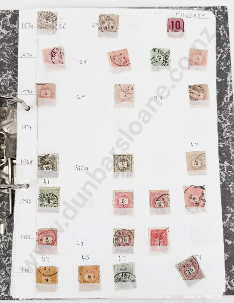 World Vintage Stamps - Hungary Image 1++