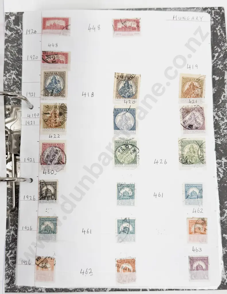 World Vintage Stamps - Hungary Image 1++