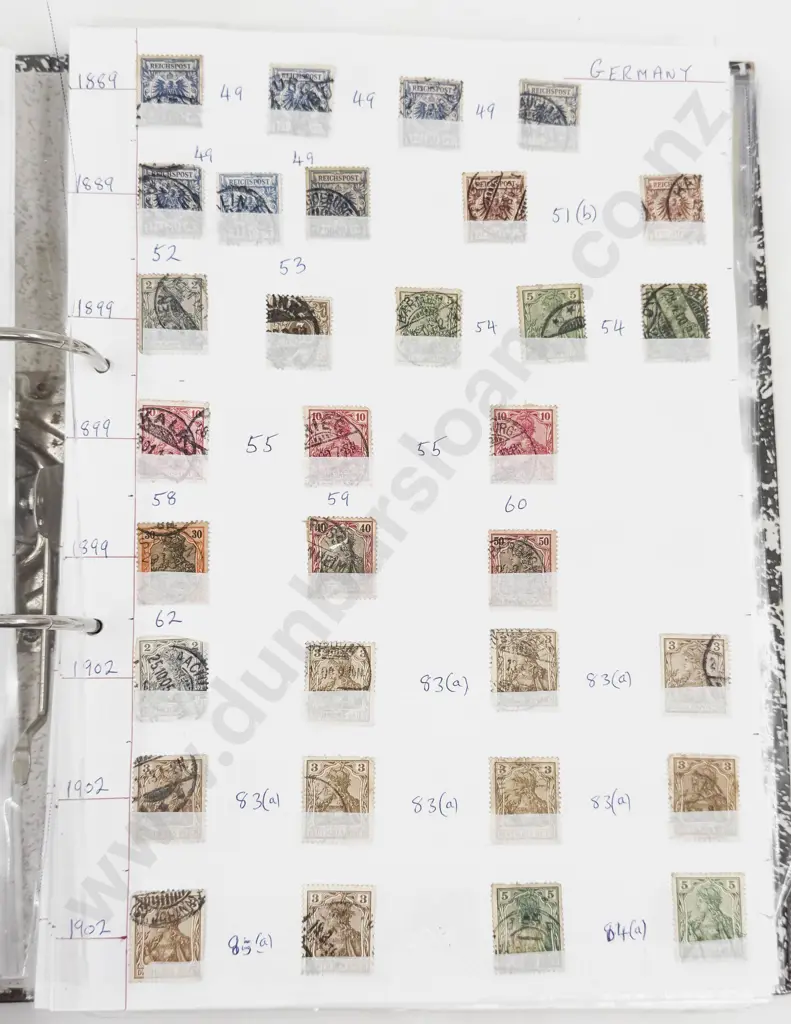 World Vintage Stamps - Germany and German States Image 1++