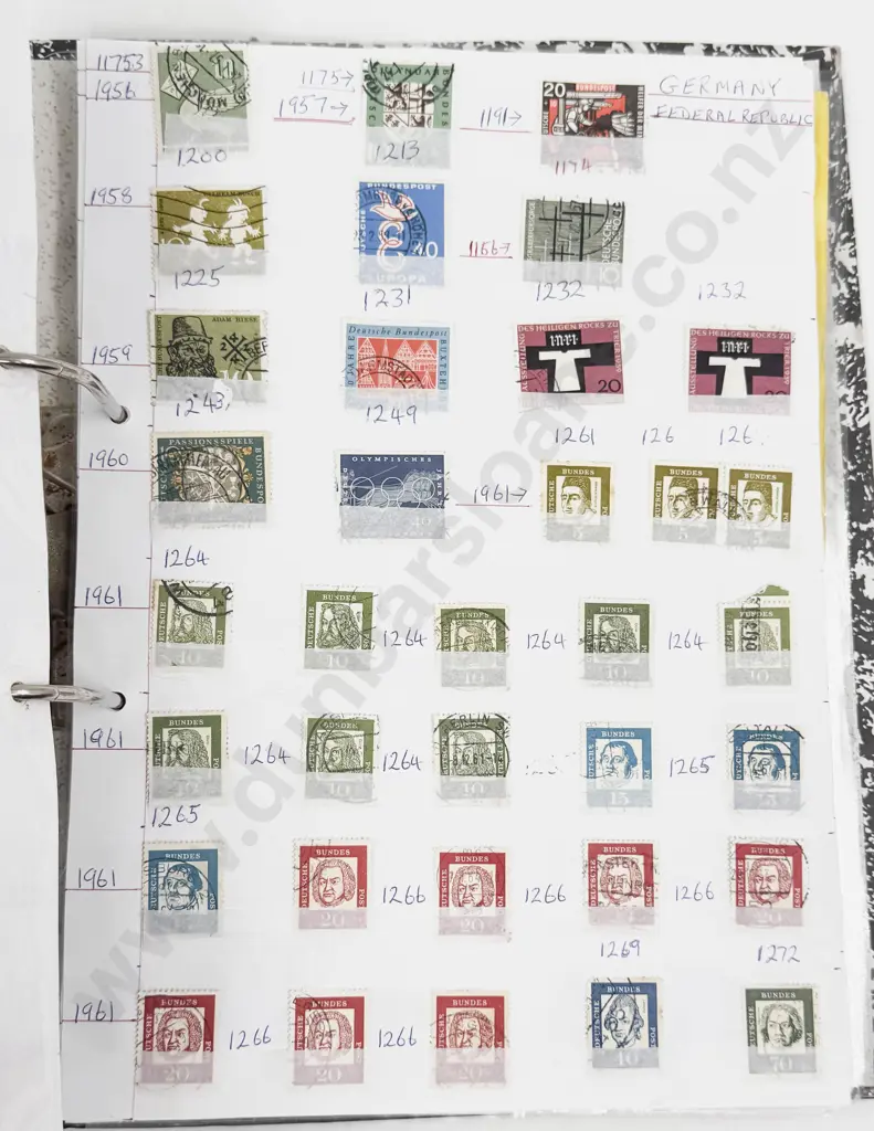 World Vintage Stamps - Germany and German States Image 1++