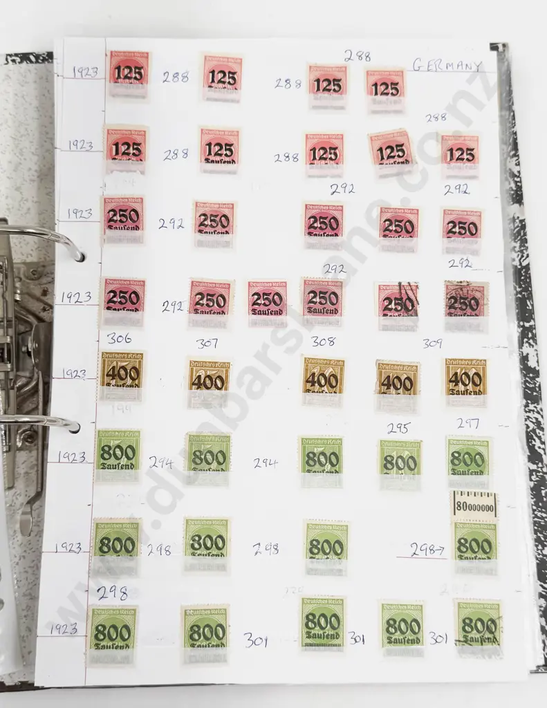 World Vintage Stamps - Germany and German States Image 1++