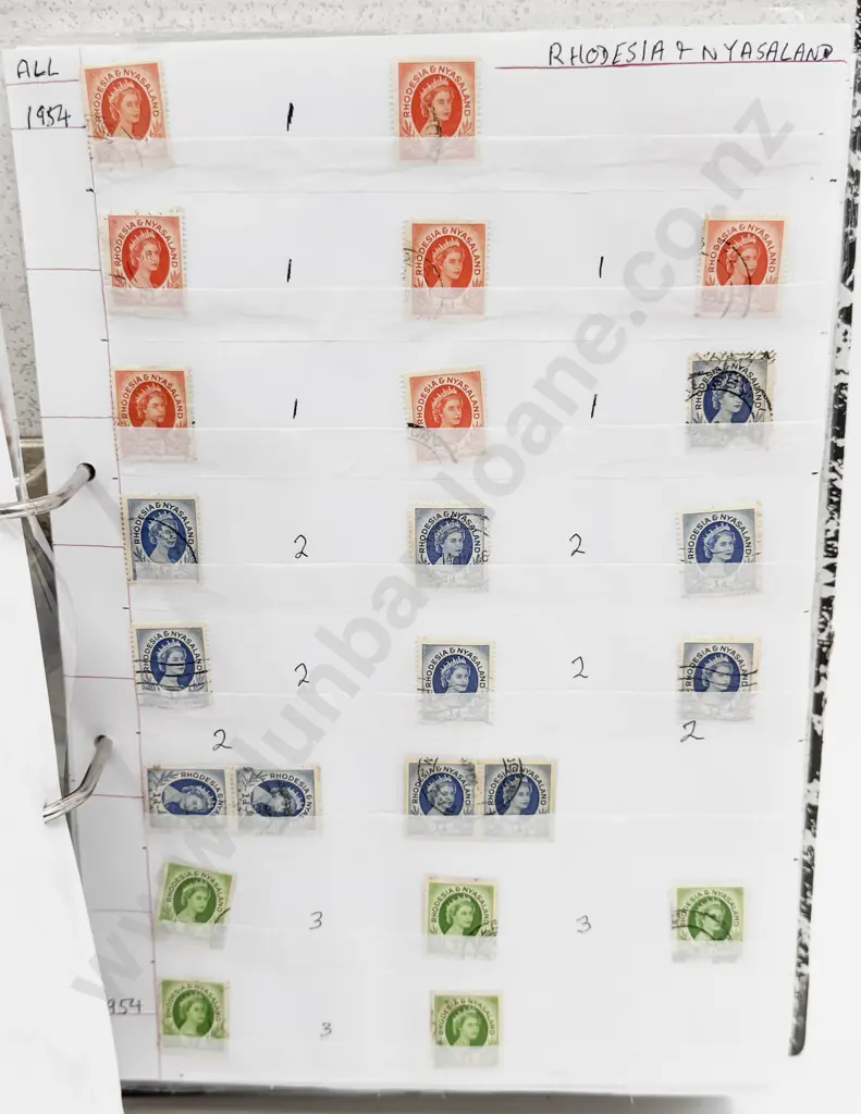 World Vintage Stamps - Africa Image 1++