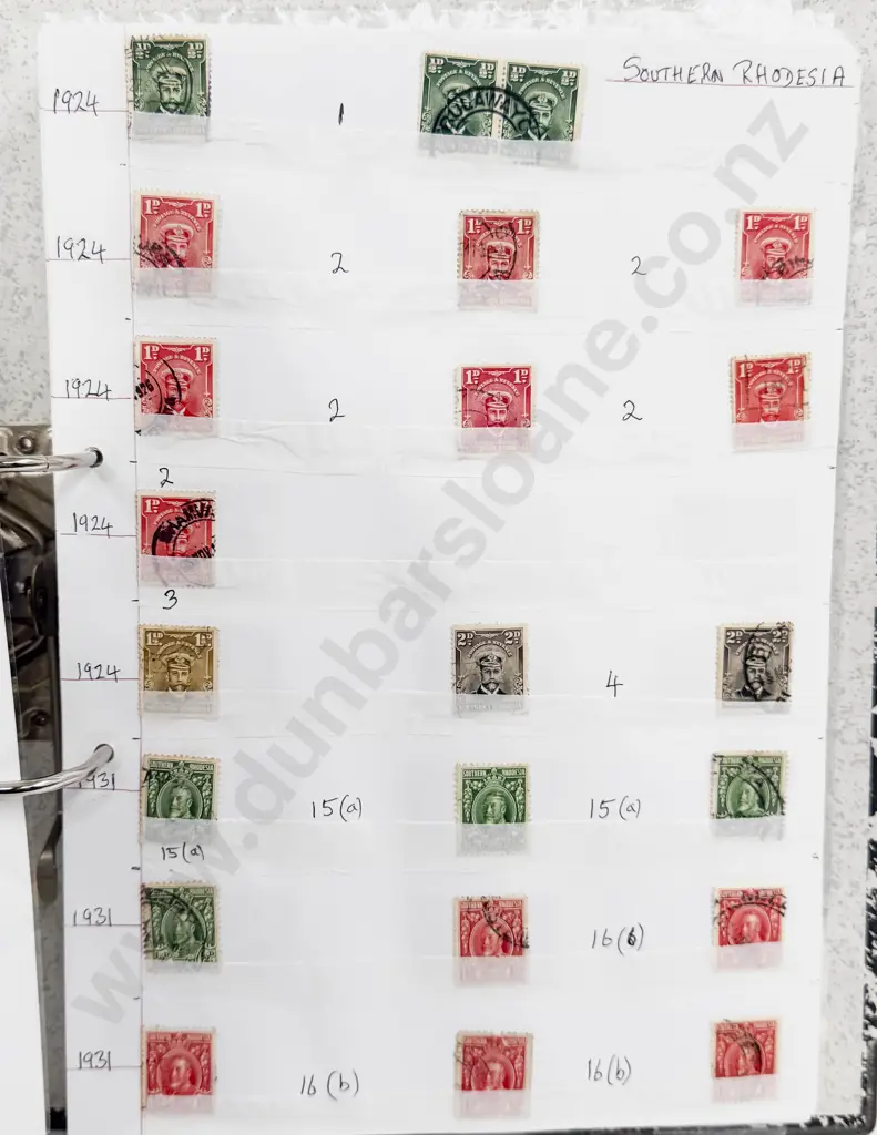 World Vintage Stamps - Africa Image 1++