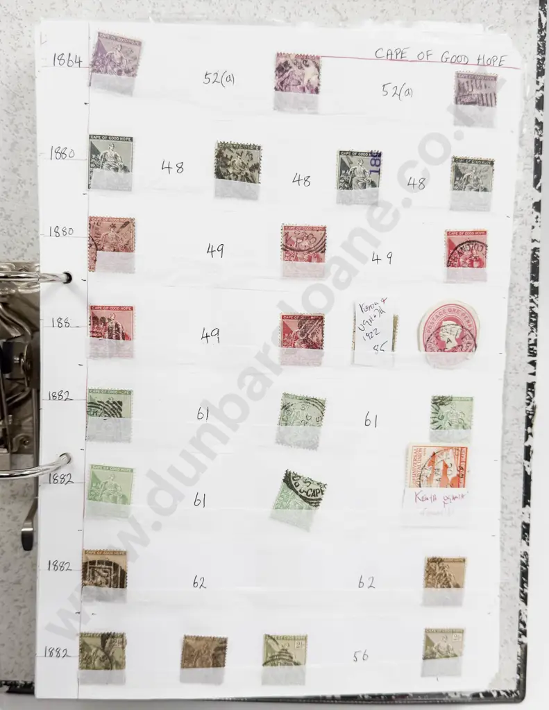 World Vintage Stamps - Africa Image 1++