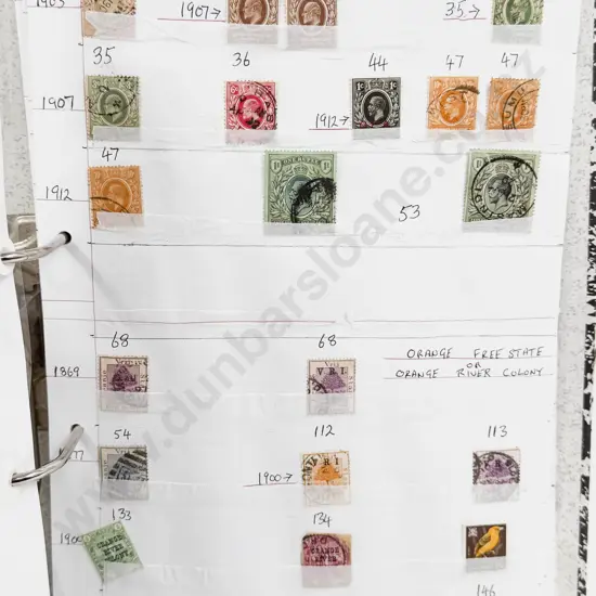 World Vintage Stamps - Africa