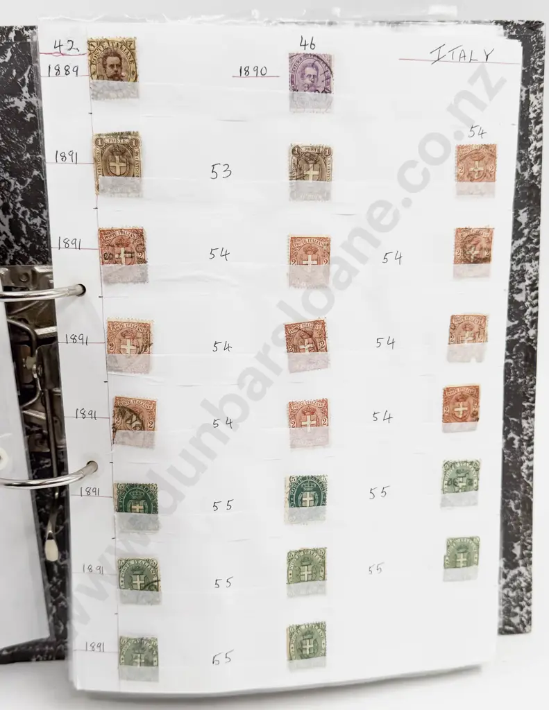World Vintage Stamps - Italy Image 1++