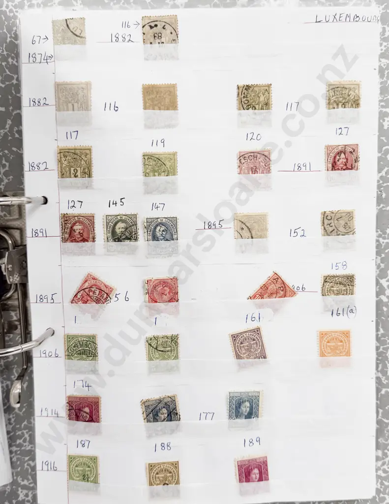World Vintage Stamps Iraq - Iran - Indonesia - Iceland - Kuwait - Laos - Latvia - Liberia - Luxembourg - also Malta Image 1++