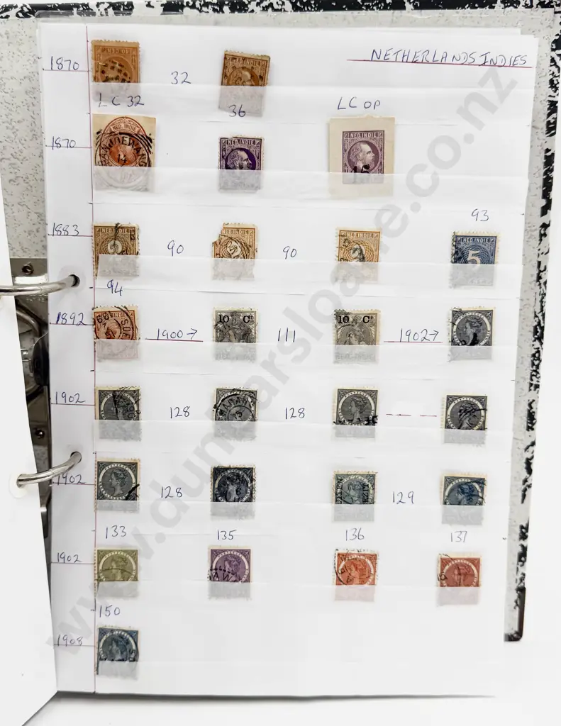 World Vintage Stamps Netherlands - Newfoundland - Nicaragua - Nigeria - North Borneo - also Norway Image 1++