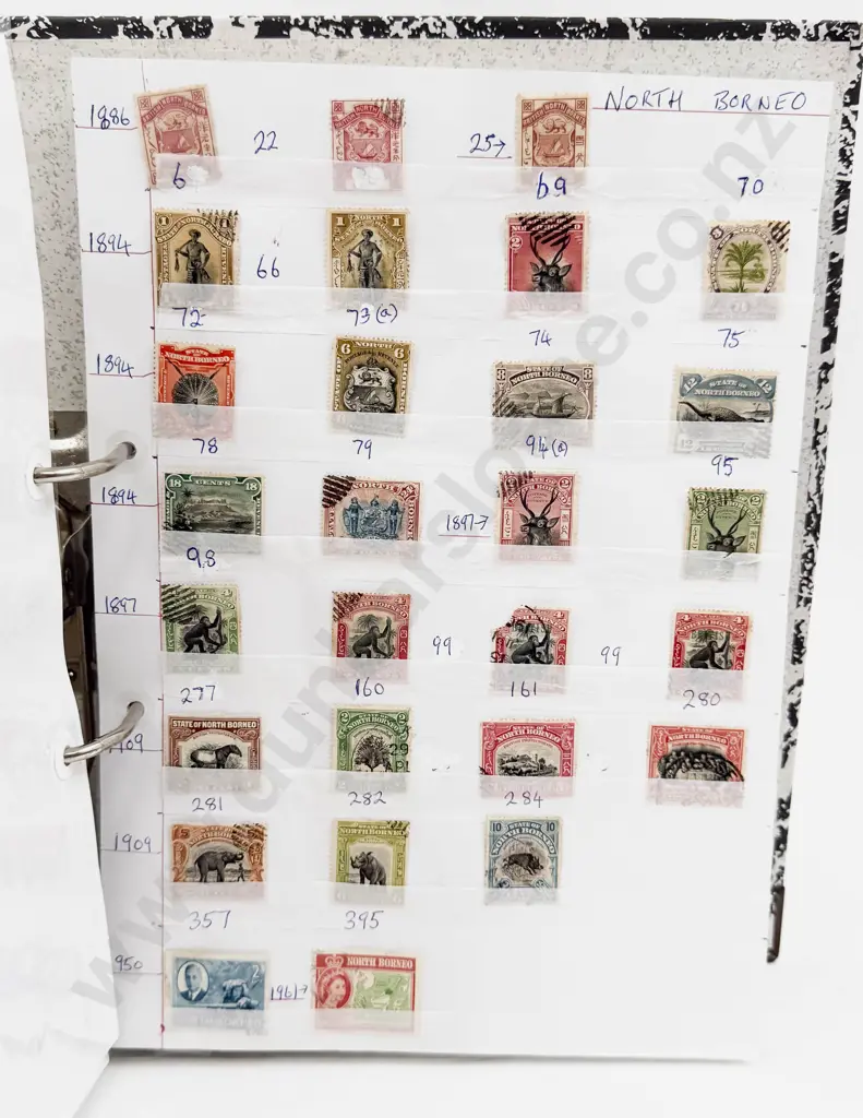 World Vintage Stamps Netherlands - Newfoundland - Nicaragua - Nigeria - North Borneo - also Norway Image 1++