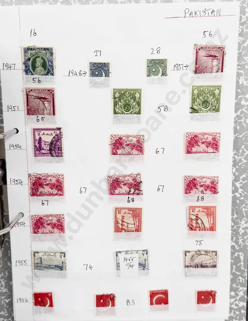 World Vintage Stamps Poland - Portugal and Colonies- Angola - Azores - Mozambique also Pakistan Image 1++