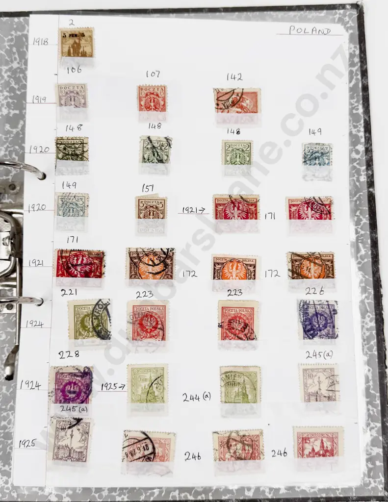 World Vintage Stamps Poland - Portugal and Colonies- Angola - Azores - Mozambique also Pakistan Image 1++