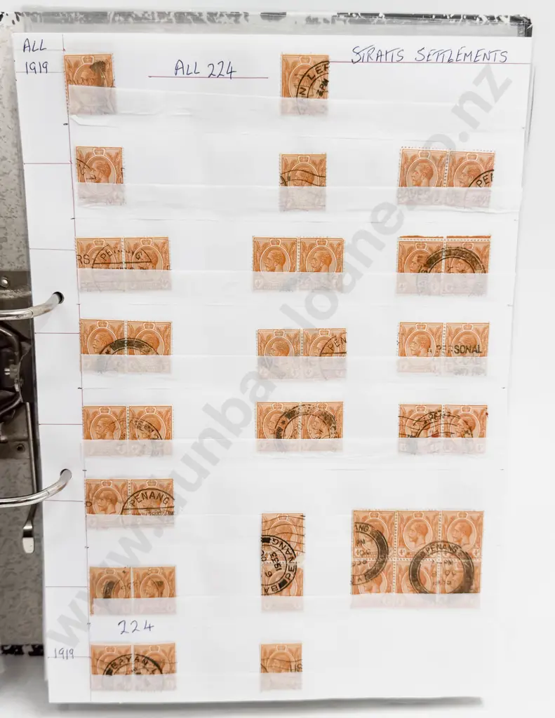 World Vintage Stamps Malaysia - Johore - Kedah - Penang - Selangor Image 1++
