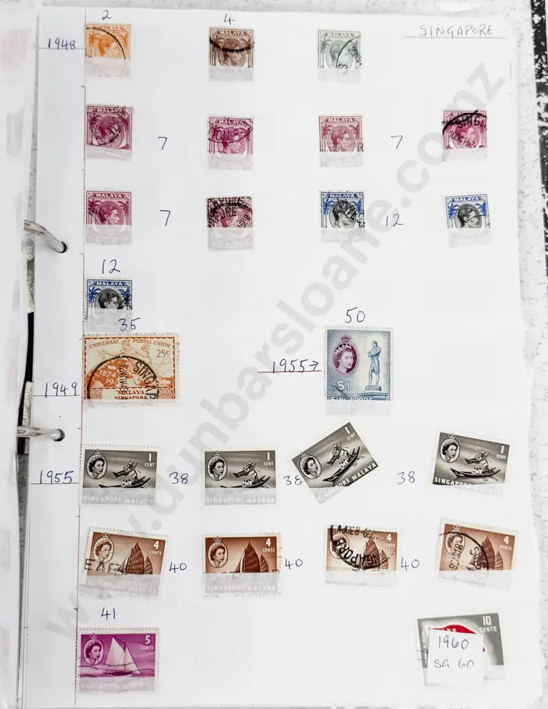 World Vintage Stamps Russia - Romania - St Kitt Nevis - St Lucia - Sabah - Samoa - San Marino also Image 1++