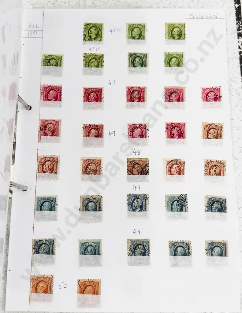 World Vintage Stamps Russia - Romania - St Kitt Nevis - St Lucia - Sabah - Samoa - San Marino also Image 1++