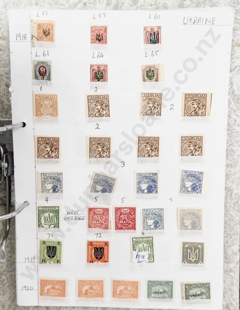World Vintage Stamps Switzerland - Syria - Siam/Thailand - Trindad & Tobago - Tunsia -  also Image 1++