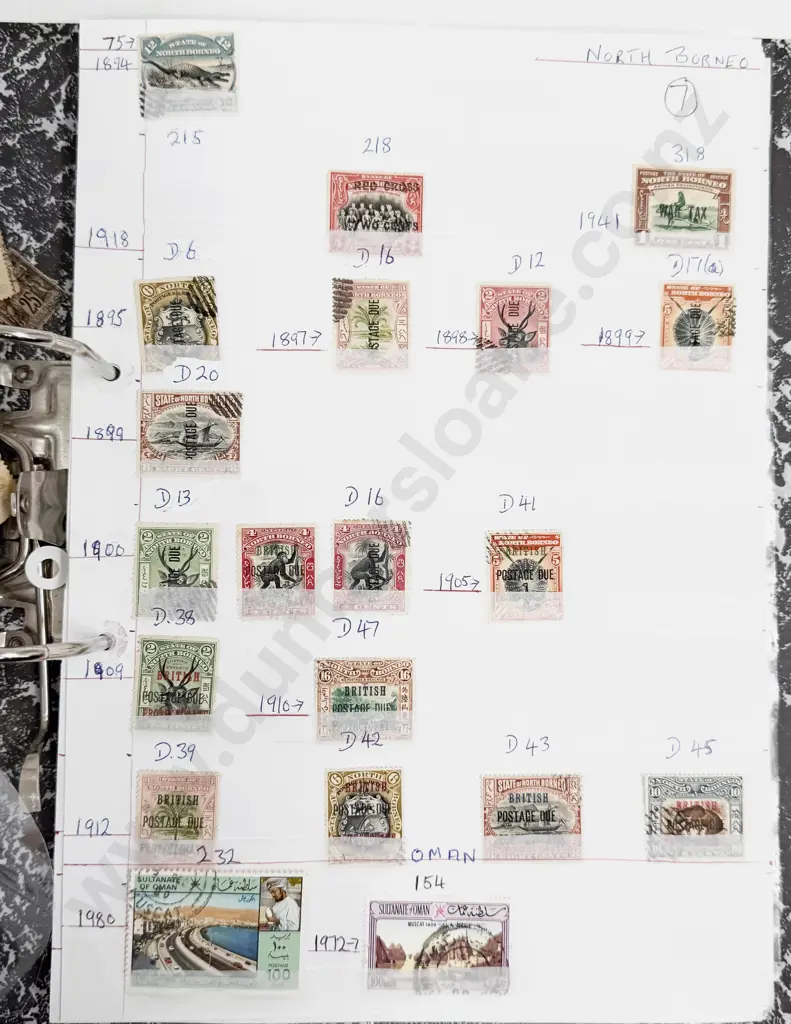 World Vintage Stamps - Various countries with small amounts of stamps for each Image 1++
