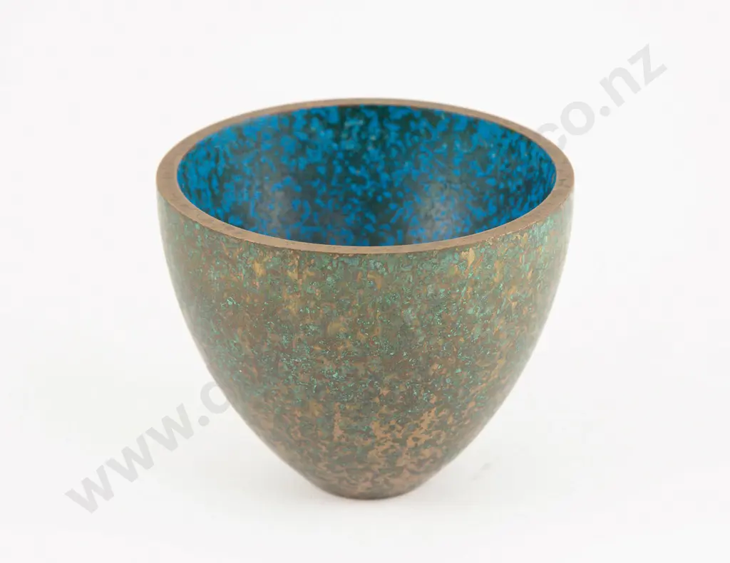 Small Paul Mason Bronze Crucible Bowl Image 1++