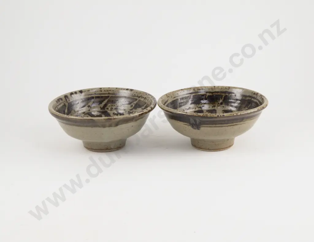 Pair of Mirek Smisek Footed Bowls Image 1++